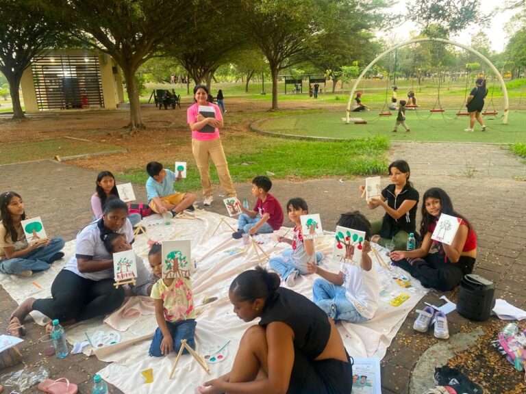 Actividad de la red infantil GEKIDS